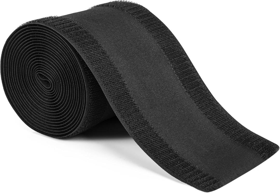 9.84ft Carpet Cord Cover for Wire on Floor Cord Covers, Cable Floor Strip Black Floor Cord Hider Wire Cover for Home Office Commercial Space, 1 Pack