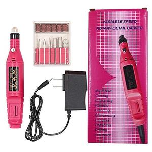 Grind Nails Appliance Art Drill Kit Electric Finger Toe Nail Grinder Polish Rotary Tool Accessories Manicure Pedicure Tools Nails Grinding Repair