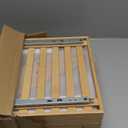 Bamboo Under Sink Organizer and Storage, 2 Tier Pull Out Cabinet Organizer, Slide Out Under Sink Storage Shelf, Undersink Organizers Shelves for Kitchen Bathroom Organization (Nature, 2 Packs)