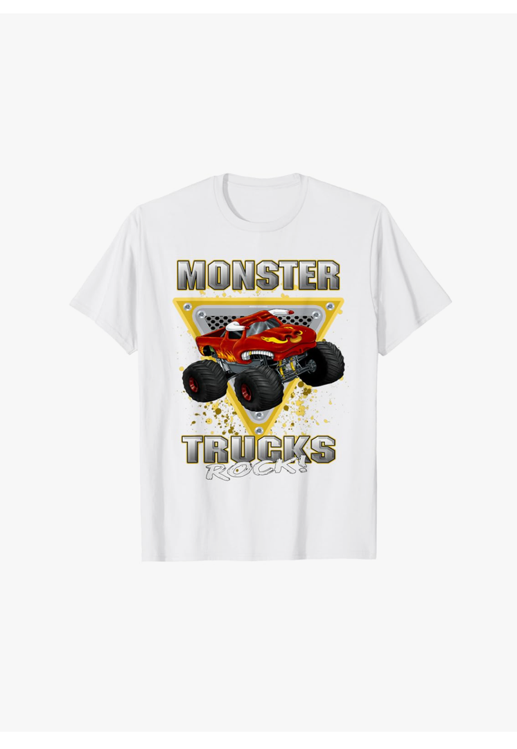 Monster Trucks Rock T-Shirt, Size M