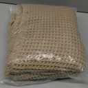 Large Waffle Bath Mat Set, Non Slip Bath Mat Set, Ultra Absorbent Bath Mats for Bathroom Decor, Extra Soft Floor Bathroom Rugs Sets 2 Piece, Washable Bath Rugs (20"47" and 16"24") (Brown)