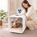65L Class Pet Dryer Box Cat Dryer Small Dog, Petting Window