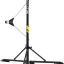 SKLZ Hit-A-Way Youth Baseball Swing Trainer, Portable Solo Batting Practice with Stand, Tethered Ball for Hitting Drills, Ages 13 and Under