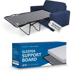 Meliusly Permanently Installed Sleeper Sofa Support Board (Twin Size - Patent Pending) Reinforced Wood Sofa Bed Support, Pull Out Couch Mattress Board, Sleeper Bar Shield, SleeperSaver