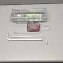 YASONIC Shower Caddy Hanging, Never Rust Shower Organizer Hanging, Aluminum Shower Racks for Inside Shower with Hooks for Razor, Bathroom Organizers and Storage with Soap Holder, Bright Silver