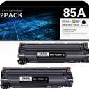 85A Toner Cartridge 2-Pack Replacement for HP 85A | CE285A Toner Compatible with HP Pro P1109w P1102w M1219nf M1217nfw M1212nf M1139 M1138 M1132 Printer Ink.(2 Black)