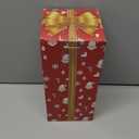 VISFLAIR 10'' Lighted Christmas Tree Cardinal Music Snow Globe Water Lantern with Swirling Glitter Decoration for Christmas Home, Living Room, Battery Operated or USB Powered