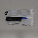 Gaoye Blue Light Glasses for Computer & Gaming - Anti UV Ray Lenses, Scratch-Resistant & Comfort Fit (Medium, 2 Black & Transparent Grey)