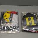 13th Birthday Decorations for Boys Girls, Caution Logos Happy 13th Birthday Party Decorations, 13th Birthday Banner, Foil Balloons 13, Backdrop, Balloons, Hanging Swirls, Birthday Cards Set 45pcs (13th Black Yellow Red)