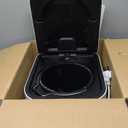 Ouaken Electric Kitchen Composter, 3L Indoor Smart Compost Bin Countertop Food Waste Compost Machine, 4-6H Fast Compact Food Recycler with Low Noise, Odorless, Auto-Clean, White