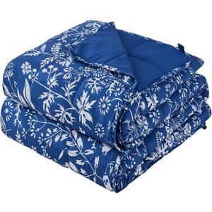 yescool Weighted Blanket for Adults (20 lbs, 60 x 80, Indigo) Cooling Heavy Blanket for Sleeping Perfect for 190-210 lbs, Queen Size Breathable Blanket with Premium Glass Bead, Machine Washable