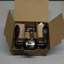 Schlage F10 ACC 622 Accent Door Lever, Hall & Closet Passage Lock, Matte Black