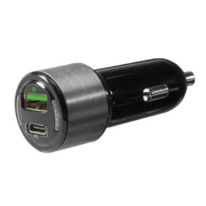 ZGEAR Adaptive Fast Car Charger With USB-A USB C Ports