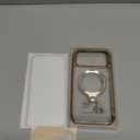 IPhone 17 Pro Max Case with 360 Spin Stand Compatible with MagSafe [Magnetic CD Ring][Screen & Camera Lens Protector] Shockproof Plating Never-Yellowing, Gold-6.9"