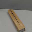 CorkLatta Black Shower Curtain Rod 31 to 80 Inch,1 Inch Diameter Adjustable Spring Tension Stainless Steel Telescoping Rod,Easy Install,No Rust