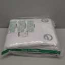 NICETOWN 100% Blackout Window Curtain Panels, Cold and Full Light Blocking Drapes with Black Liner for Nursery, 84 inches Drop Thermal Insulated Draperies (White, 2 Pieces, 52 Wide Each Panel)