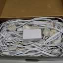 Permanent Outdoor Lights, 100ft Smart Eave Light with 72 LED Lights, IP67 Waterproof, App Control, Outdoor Lights, DIY RGB+IC Light for House Holiday Decorations (White)