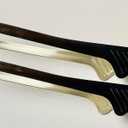 BonCera, 11.25-inch Stainless Steel Self-Standing Kitchen Tongs, Set of 2