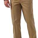 Wrangler Men's Flat Front Casual Khaki Pants 42x30
