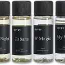 Hotel Collection Fragrance Oil Set 20 mL / 0.68 fl oz Luxury Aromatherapy Essential Oils for Diffuser & Home Scenting, Inspired by Iconic 5-Star Hotels 6 Premium Scents Gift Set
