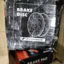 A-Premium 12.91 inch(328 mm) Rear Drilled and Slotted Disc Brake Rotors + Ceramic Pads Kit Compatible with Select Dodge, Chrysler, Volkswagen and Ram Models - Grand Caravan, Town & Country, Journey, 2 Packs