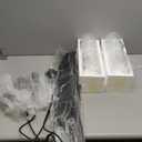 Black Pendant Light Fixtures with Clear Glass, 4-Lights Adjustable Height Hanging Ceiling Lights, Kitchen Island Lighting for Living Room Office Bar Farmhouse