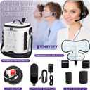 Cold Therapy Machine for Shoulder with Programmable Timer, Portable Ice Machine for Shoulder After Surgery, Lightweight Replacement Recovery System, Cryotherapy Pain Relief w/Compression Pad