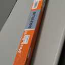 Reinforced 42" Extra Tall Retractable Dog Gate for Doorways 60" Wide Mesh Baby Gate, Tall Baby Gates for Stairs with Rods to Prevent Crawling Through Retractable Pet Gate Indoor Outdoor, White