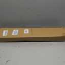 LazBlinds No Drill Bamboo Roman Shades, 28" W x 48" H, Star-Beige