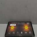 Battery Operated Wall Sconce Night Lights for Bedroom Set of 2, Wireless LED Wall Lamp with Remote & Timer, Linen Fabric Shade Cordless Indoor Wall Mounted Lighting Fixture for Living Room Bedside