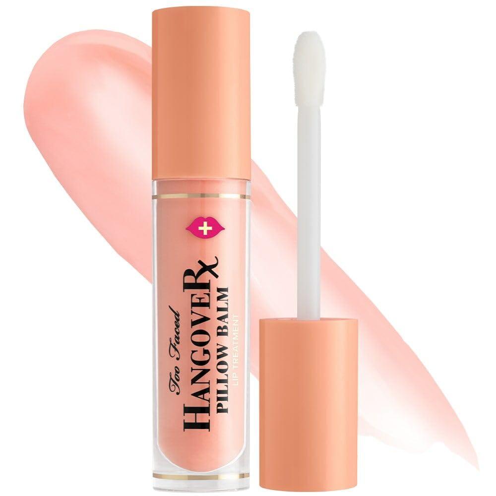 Too Faced Hangover Pillow Balm Ultra-Hydrating Lip Balm | Hyaluronic Acid + Moisturizing, 0.2 Fl Oz, Mango Kiss