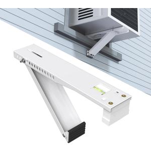 Air Jade Window Air Conditioner Bracket, Up to 85 lbs, Designed to Fit 5,000 to 12,000 BTU Sized Small Unit, Light Duty Universal AC Support Brackets (S)