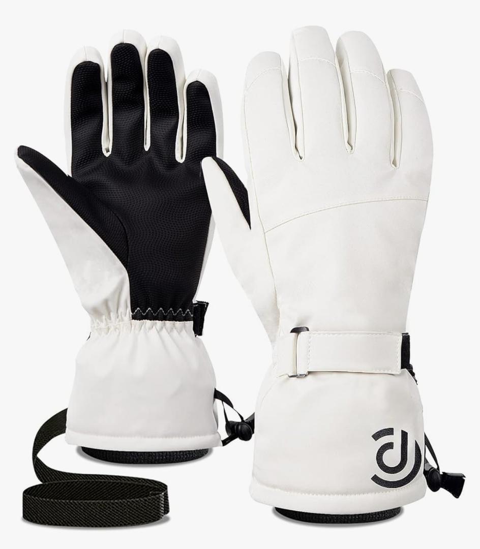 Winter Gloves Men Women Warm Waterproof Ski 5 Layer Touch Screen Snow Gloves for Cold Weather