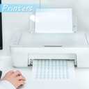 Mepase 500 Sheets Legal Size Cardstock 8.5" X 14" -1 Ream White Paper, 65lb Card Stock Legal Size Printer Paper for Menus Printing, Documents, Programs, Business, Invitations, Diy Cards