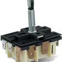 DG44-01002A Dual Infinite Stove Control Switch Compatible with Some Models Within The for Samsung FCQ3, FE71, FER3, FTQ3, and NE59 Series, Replace for AP4337066, 2087510, MDSA-W21-SKM, MDSA-W888-UNM