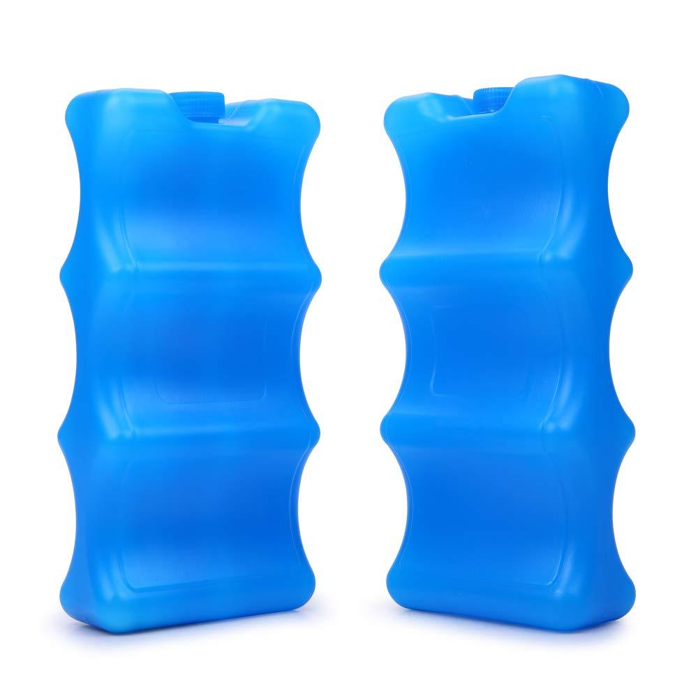 Breastmilk Ice Pack -Bottle Ice Packs for Breastfeeding Working Mom fit for Cans Bottles Breast Pump Bag Lunch Bags, 2pcs