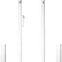 Aoneky Permanent Adjustable Volleyball Post System - Complete Set with 2 Steel Poles & Ground Sleeves, 6 Height Settings for Badminton & Volleyball, Includes Winch for In-Ground Install