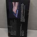 Wireless Keyboard and Mouse Backlit - Typewriter Keyboard with Magnetic Wrist Rest, Retro Round Keycaps, Light Up Letters, 2.4GHz Cordless Combo for Mac, Windows, PC, Laptop, Trueque [Upgraded] (Black)