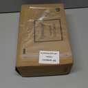 Eywamage Smoke Grey Glass Flameless Pillar Candles with Remote, Flickering LED Battery Candles Table Decor Set of 3 (Gray)