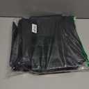 Plastic Extra Capacity Hanging File Folder Letter Size, 12 Pack Reinforced Hang Folders,Heavy Duty 2 Inch Expansion,Expandable Hanging Folders,Hanging Organizer Designed for Bulky Files (Black)