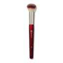 BK BEAUTY 116 SMALL ROUND COMPLEXION BRUSH Compact Round Makeup Brush for Precise Blending of Cream Blush, Contour, Bronzer & Foundation, Vegan Bristles