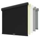ChrisDowa Blackout Window Shades, Cordless Roller Blinds for Indoor Windows