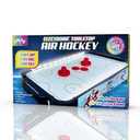 NIFTY GLOW IN THE DARK TABLE TOP AIR HOCKEY GAME