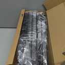 TAILI Shower Caddy Suction Cup 2 Pack with Hooks & Soap holder, Heavy Duty Shower Organizer for Bathroom, No Drilling Bathroom Organizer with Large Capacity, Black Metal Storage Basket