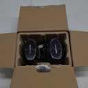 Amazon Basics Stereo 2.0 Speakers for PC or Laptop, 3.5mm Aux input, USB-Powered, 1 Pair, Black