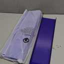 upsimples Acrylic Shelves for Wall Decor, 15" Display Shelf Perfume Organizer for Bathroom, Bedroom, Living Room, Floating Bookshelves for Kids, Clear Purple, 4 Pack