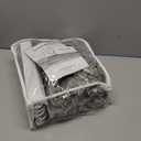 Electric Heated Blanket 84"x90" Queen Size, Soft Coral Fleece, Dual Controllers with 4 Heating Levels and 10 Hours Auto-Off, Machine Washable, Cozy Plush Fabric for Home, Light Grey