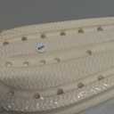 Cloud Slippers For Women Shower Shoes Pillow Slides Indoor House Outdoor Flip Flops For Men Bathroom Non-Slip Home Bubble Foam Beach Platform Slippers (9-10 Women/7.5-8.5 Men, White)