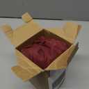 Biscaynebay Wrap Around Bed Skirts for Full & Full XL Beds Short Drop of 12", Burgundy Adjustable Elastic Dust Ruffles Easy Fit Wrinkle Resistant Silky Luxurious Fabric Machine Washable