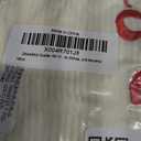 ZAXARRA Toddler Baby Girl Christmas Outfit Spaghetti Strap Bell Bottoms Romper Overalls Jumpsuit Santa Baby Bow Clothes (White)